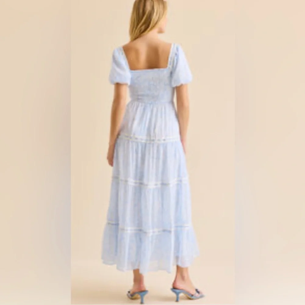 Altar’D State Mandie Floral Maxi Dress M - Picture 2 of 7